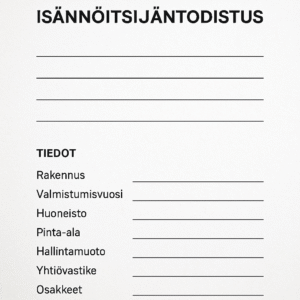 Isännöitsijäntodistus